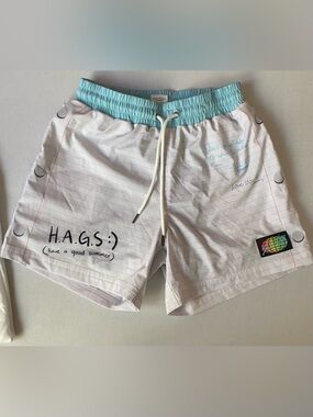H.A.G.S. Volleyball Shorts by Slunks xxsmall unisex